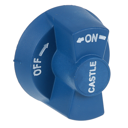 (image for) Comstock Castle 12BL KNOB 2-1/2 D, OFF-ON